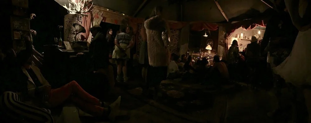 Inside The No Sleep Hotel at Burning Man